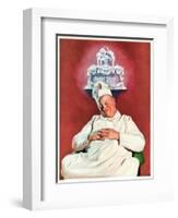 "Cake Dream,"June 11, 1938-John Newton Howitt-Framed Giclee Print