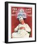 "Cake Dream," Saturday Evening Post Cover, June 11, 1938-John Newton Howitt-Framed Giclee Print