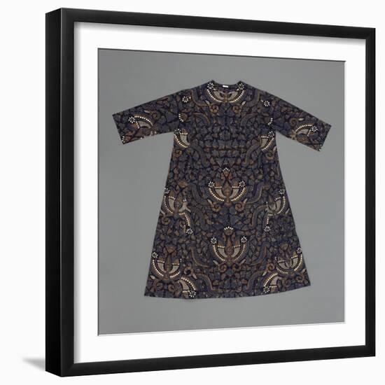 Cake Dress (Kain Panjang): Long Kaftan-Style Dress-null-Framed Giclee Print