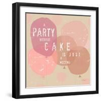 Cake Meeting-Lola Bryant-Framed Art Print