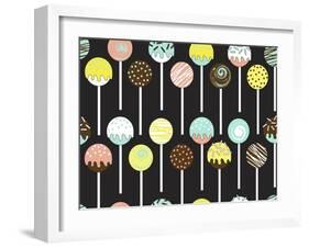 Cake Pops-Joanne Paynter Design-Framed Giclee Print