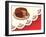 Cake with Chocolate Frosting-Found Image Press-Framed Premium Giclee Print
