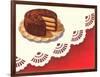 Cake with Chocolate Frosting-Found Image Press-Framed Giclee Print