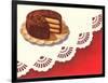 Cake with Chocolate Frosting-Found Image Press-Framed Giclee Print