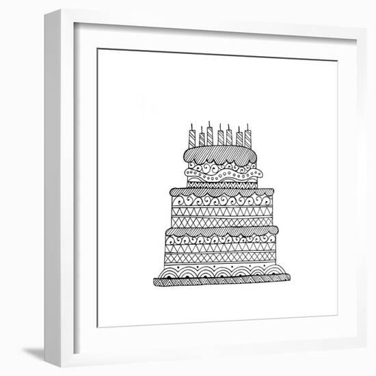 Cake-Neeti Goswami-Framed Art Print