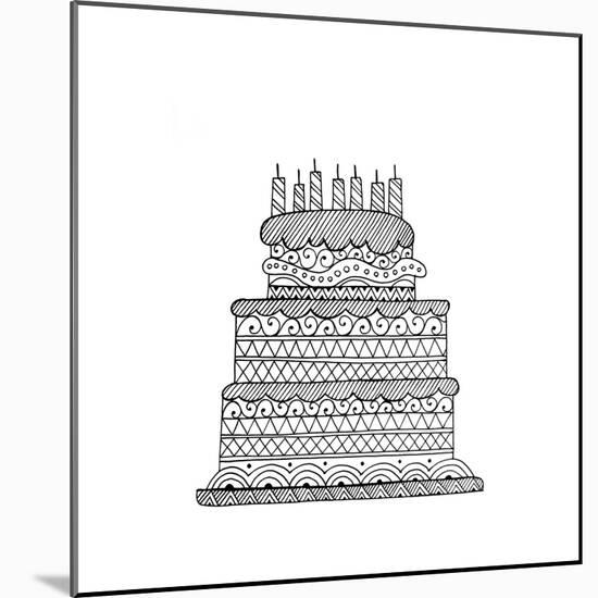 Cake-Neeti Goswami-Mounted Art Print