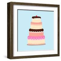 Cake-Rudall30-Framed Art Print