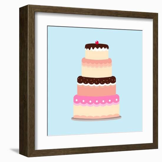 Cake-Rudall30-Framed Art Print