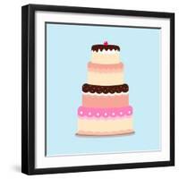 Cake-Rudall30-Framed Art Print