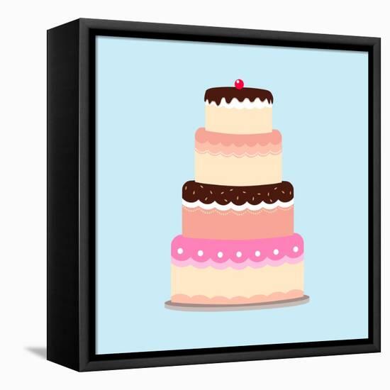 Cake-Rudall30-Framed Stretched Canvas