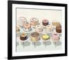 Cakes, 1963-Wayne Thiebaud-Framed Art Print