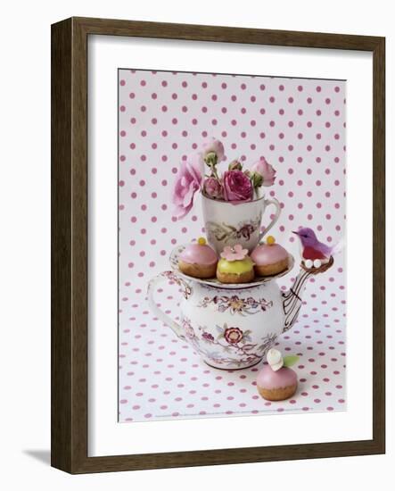 Cakes and Bird-Louis Gaillard-Framed Art Print