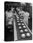 Cakes Being Frosted in A&P Plant-Herbert Gehr-Stretched Canvas