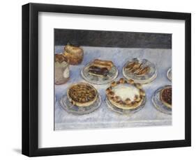 Cakes; Gateaux-Gustave Caillebotte-Framed Giclee Print