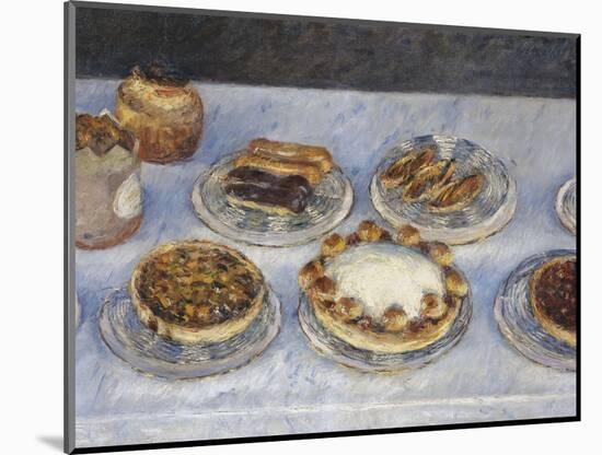 Cakes; Gateaux-Gustave Caillebotte-Mounted Giclee Print