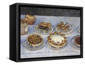 Cakes; Gateaux-Gustave Caillebotte-Framed Stretched Canvas