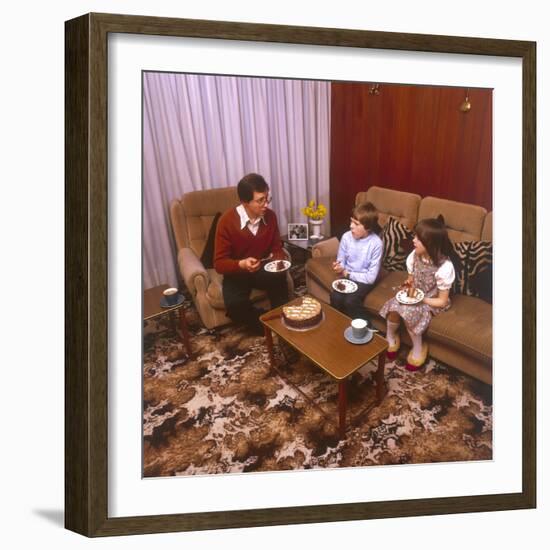 Cakes with Dad-null-Framed Photographic Print