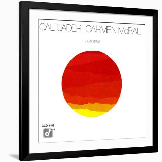 Cal Tjader and Carmen McRae - Heat Wave-null-Framed Art Print