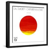 Cal Tjader and Carmen McRae - Heat Wave-null-Framed Art Print