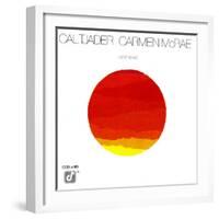 Cal Tjader and Carmen McRae - Heat Wave-null-Framed Art Print