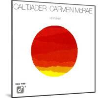 Cal Tjader and Carmen McRae - Heat Wave-null-Mounted Art Print