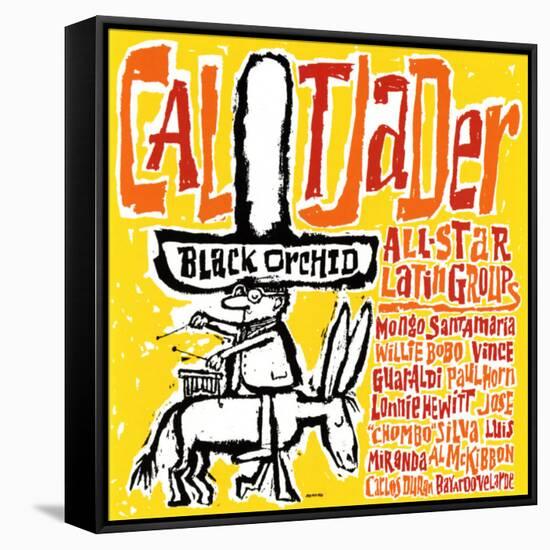 Cal Tjader - Black Orchid-null-Framed Stretched Canvas