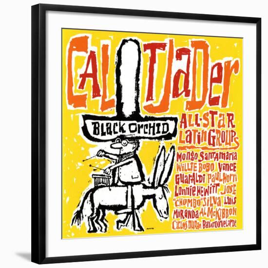 Cal Tjader - Black Orchid-null-Framed Art Print