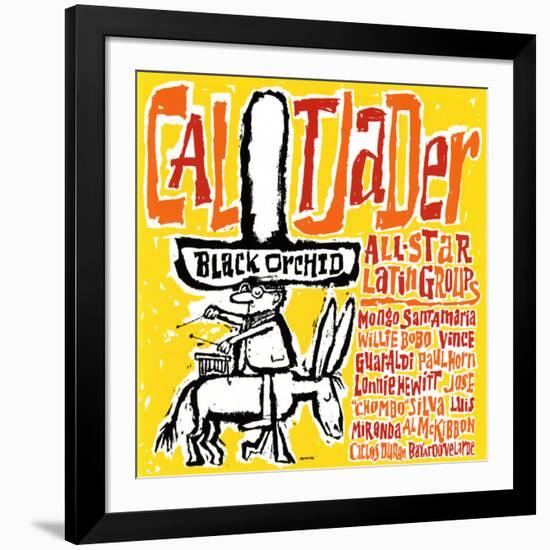 Cal Tjader - Black Orchid-null-Framed Art Print