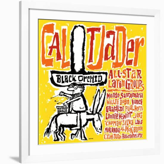 Cal Tjader - Black Orchid-null-Framed Art Print