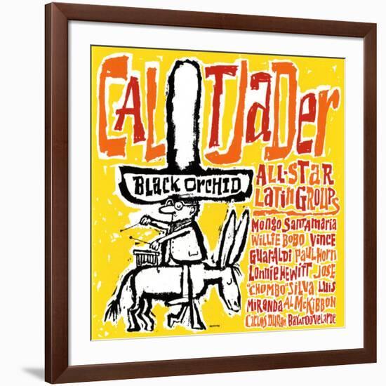 Cal Tjader - Black Orchid-null-Framed Art Print