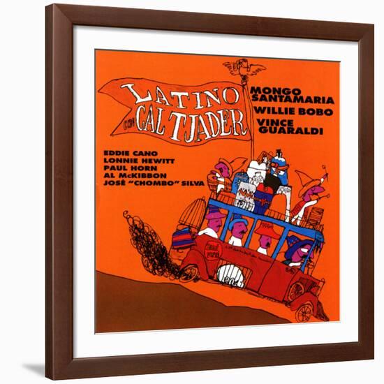 Cal Tjader - Latino-null-Framed Art Print