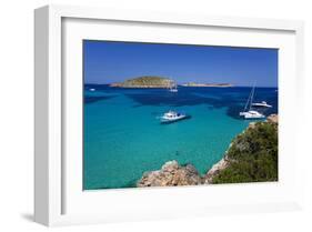 Cala Comte, Island of Ibiza, Balearic Islands, Spain-null-Framed Art Print