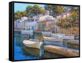 Cala Figuera 24-Alex Hook Krioutchkov-Framed Stretched Canvas