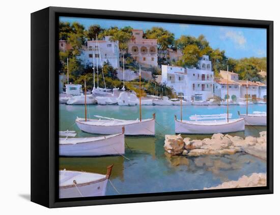 Cala Figuera 32-Alex Hook Krioutchkov-Framed Stretched Canvas