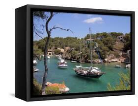 Cala Figuera, Mallorca, Balearic Islands, Spain, Mediterranean, Europe-Hans Peter Merten-Framed Stretched Canvas