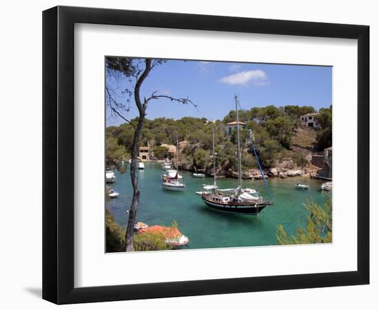 Cala Figuera, Mallorca, Balearic Islands, Spain, Mediterranean, Europe-Hans Peter Merten-Framed Photographic Print