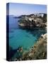 Cala Fornels, Palma, Majorca, Balearic Islands, Spain, Mediterranean-Tom Teegan-Stretched Canvas