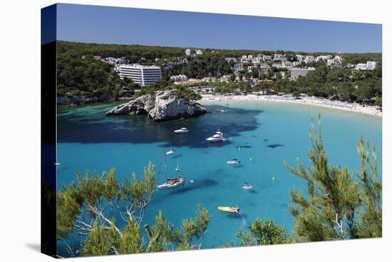 Cala Galdana, Menorca, Balearic Islands, Spain, Mediterranean-Stuart Black-Stretched Canvas