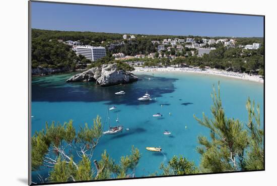 Cala Galdana, Menorca, Balearic Islands, Spain, Mediterranean-Stuart Black-Mounted Photographic Print