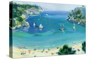 Cala Galdana, Minorca, 1979-Anne Durham-Stretched Canvas