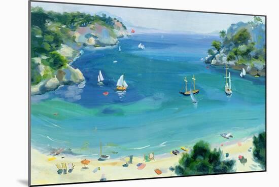 Cala Galdana, Minorca, 1979-Anne Durham-Mounted Giclee Print