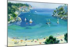 Cala Galdana, Minorca, 1979-Anne Durham-Mounted Giclee Print