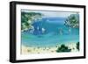 Cala Galdana, Minorca, 1979-Anne Durham-Framed Giclee Print