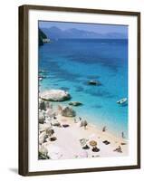 Cala Goloritze, Cala Gonone, Golfe Di Orosei (Orosei Gulf), Island of Sardinia, Italy-Bruno Morandi-Framed Photographic Print