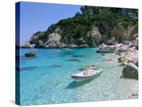 Cala Goloritze, Cala Gonone, Golfe Di Orosei (Orosei Gulf), Island of Sardinia, Italy-Bruno Morandi-Stretched Canvas