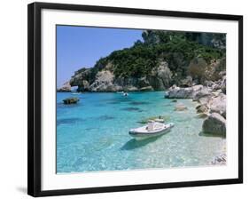 Cala Goloritze, Cala Gonone, Golfe Di Orosei (Orosei Gulf), Island of Sardinia, Italy-Bruno Morandi-Framed Photographic Print