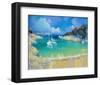 Cala Llombards IV-Alex Hook Krioutchkov-Framed Art Print