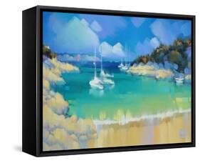 Cala Llombards IV-Alex Hook Krioutchkov-Framed Stretched Canvas