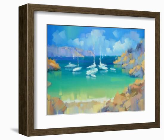 Cala Llombards VI-Alex Hook Krioutchkov-Framed Art Print