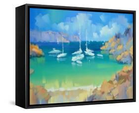 Cala Llombards VI-Alex Hook Krioutchkov-Framed Stretched Canvas